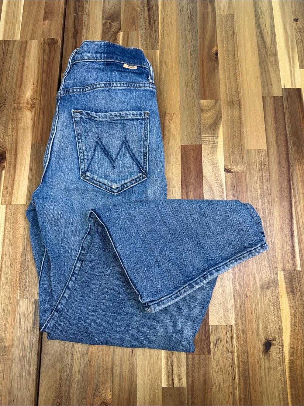 Mother Superior Wide Leg Jeans